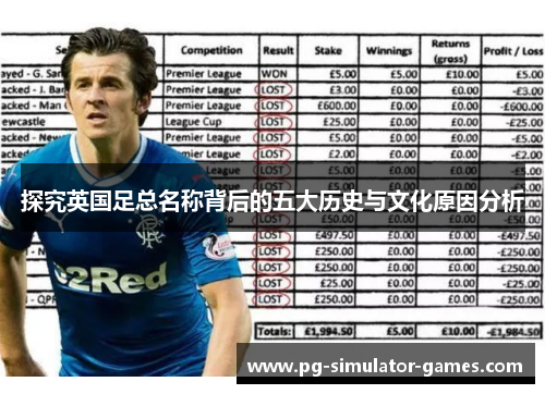 探究英国足总名称背后的五大历史与文化原因分析