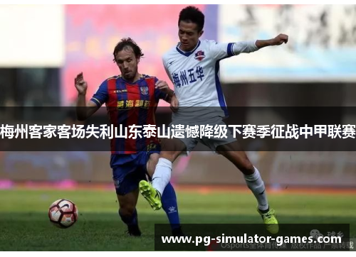 梅州客家客场失利山东泰山遗憾降级下赛季征战中甲联赛